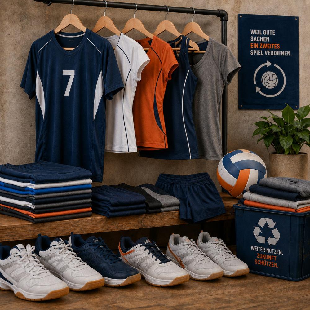 Second Life Volleyball gebrauchte Kleidung und Schuhe