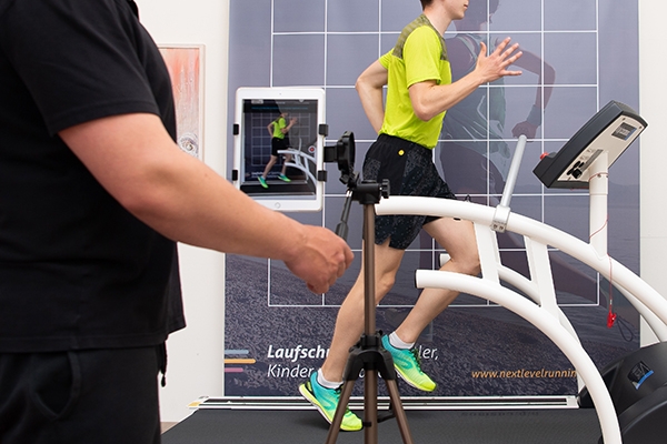 Video-Laufbandanalyse Volleyball