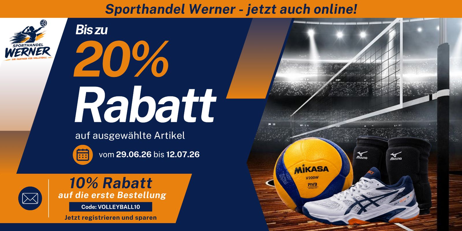 Sporthandel Werner Rabattaktion