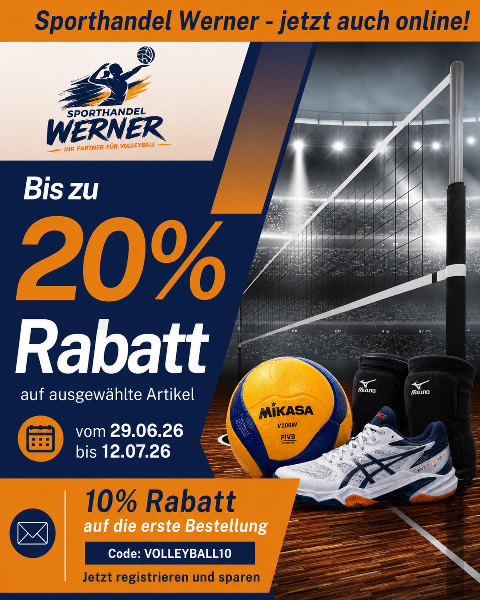 Sporthandel Werner Rabattaktion Mobile