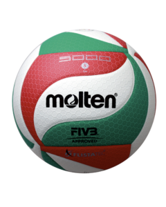 Molten Volleyball Größe 5 - V5M5000-DE weiß/grün/rot