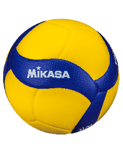 MIKASA Volleyball Größe 5 - V200W gelb/blau