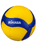 MIKASA Volleyball Größe 5 - V200W gelb/blau